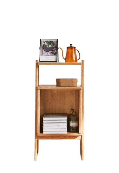 Brogan Side Shelf & Storage Unit (Oak)