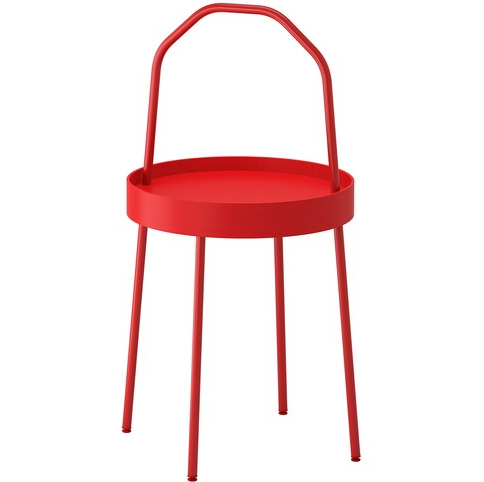 BURVIK Side Table, 38 cm - Black