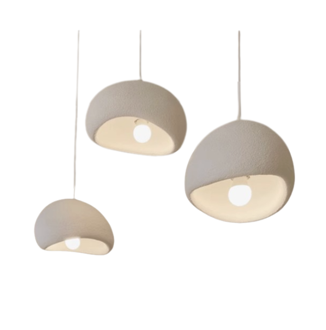 Japanese Style 3-Lamp Pendant Lights  
