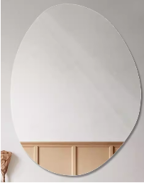 Frameless Bathroom Mirror