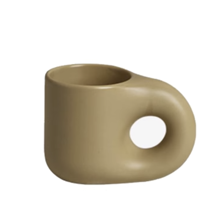 Mug with Rounded Handle