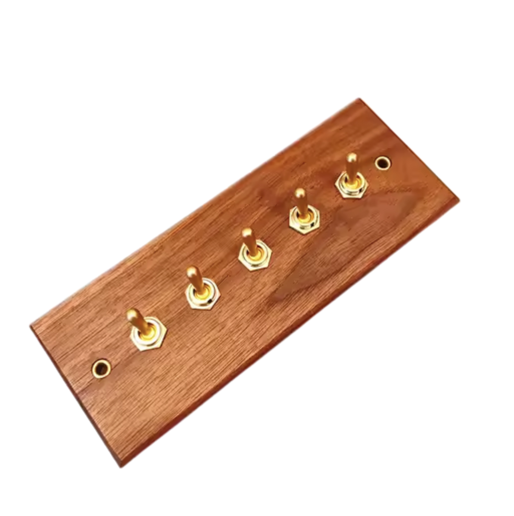 European Wooden Panel Socket