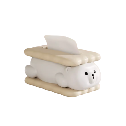 Biscuit Sandwich Bear Tissue Box