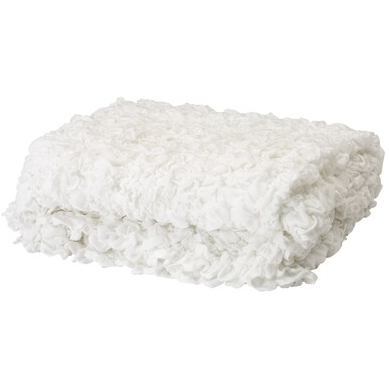OFELIA Blanket, White, 130x170 cm