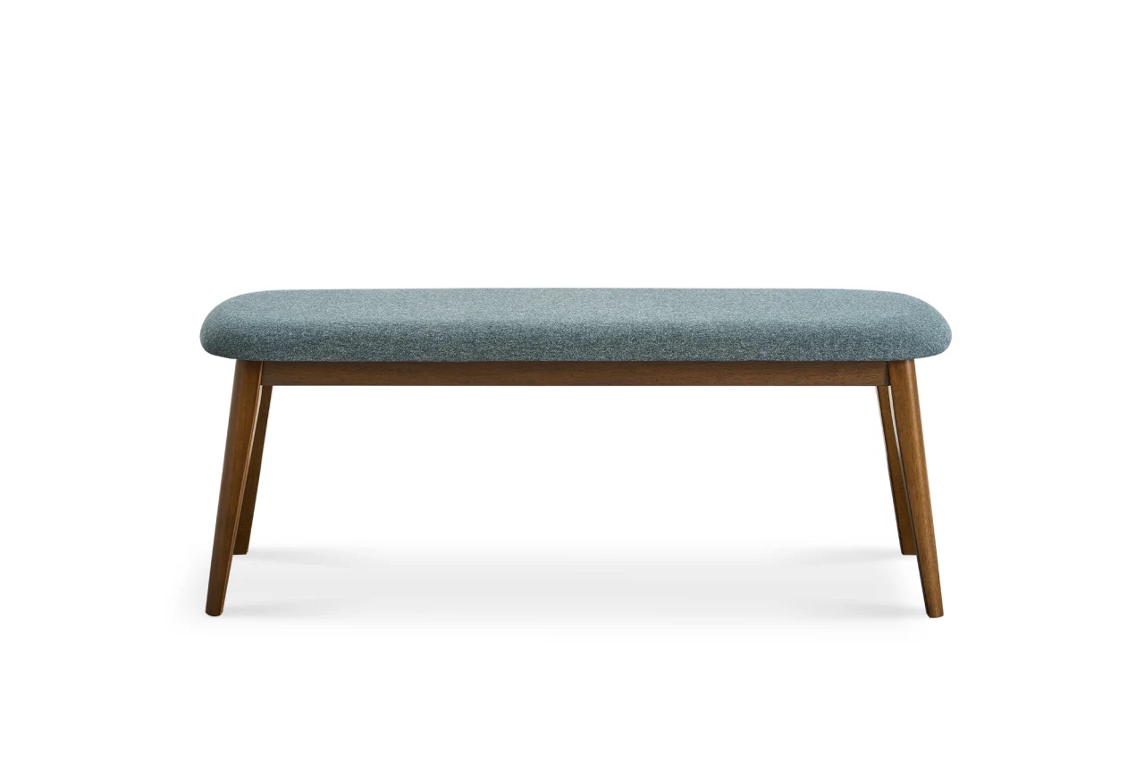 Doris Bench, W122 x D35.5 x H48 cm, Dark Granite