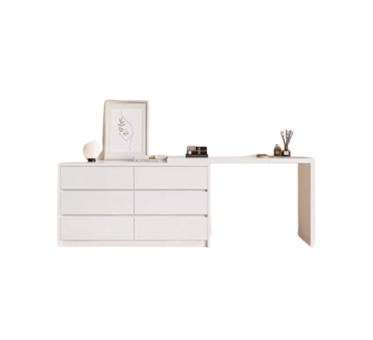 L-shape Vanity Table