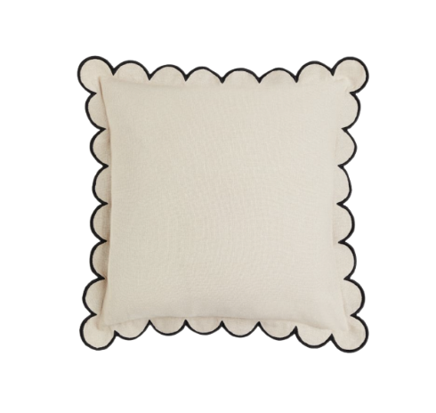 Linen-Blend Cushion Cover 