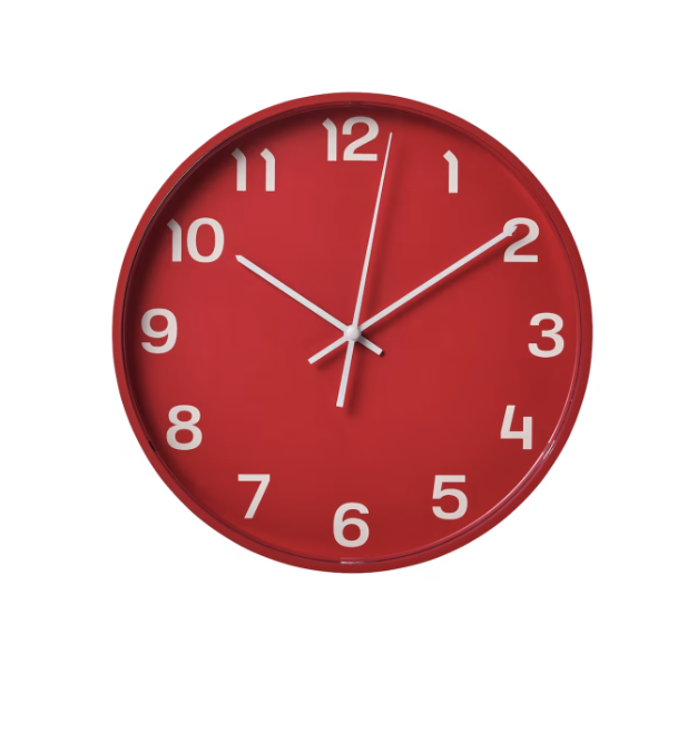 PLUTTIS Wall Clock, 28cm