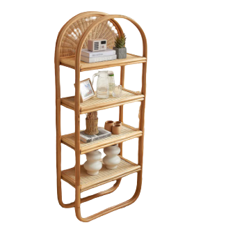 Arch Rattan Shelf