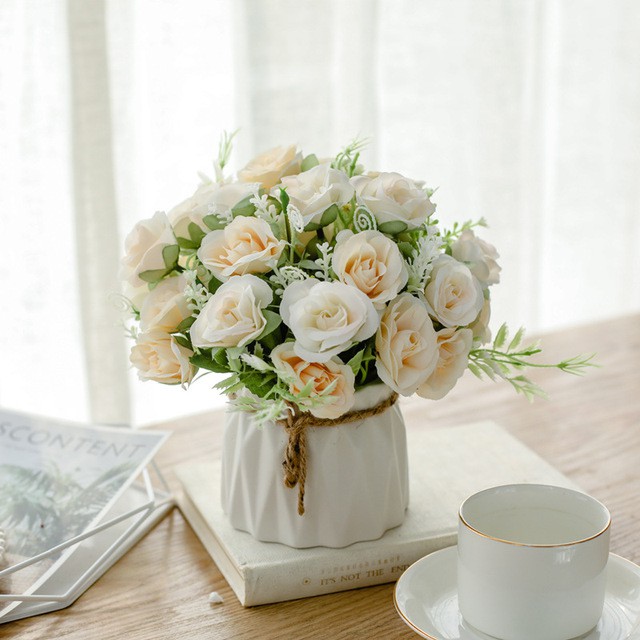 Artificial Potted Flowers Fake Flower