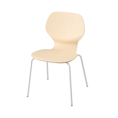 SIGTRYGG Chair, Birch/Sefast White