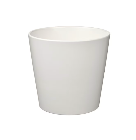 SOJABONA Plant Pot, 19cm - White