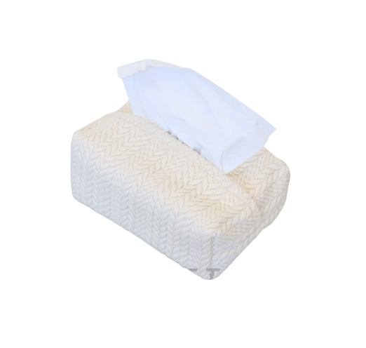 Knitted Yarn Tissue Box