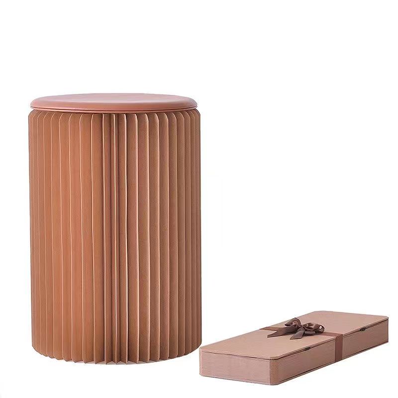 Minimalist Foldable Paper Stool