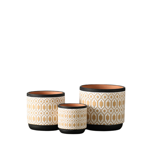 Ceramic Flowerpot, 12x12x11.5cm