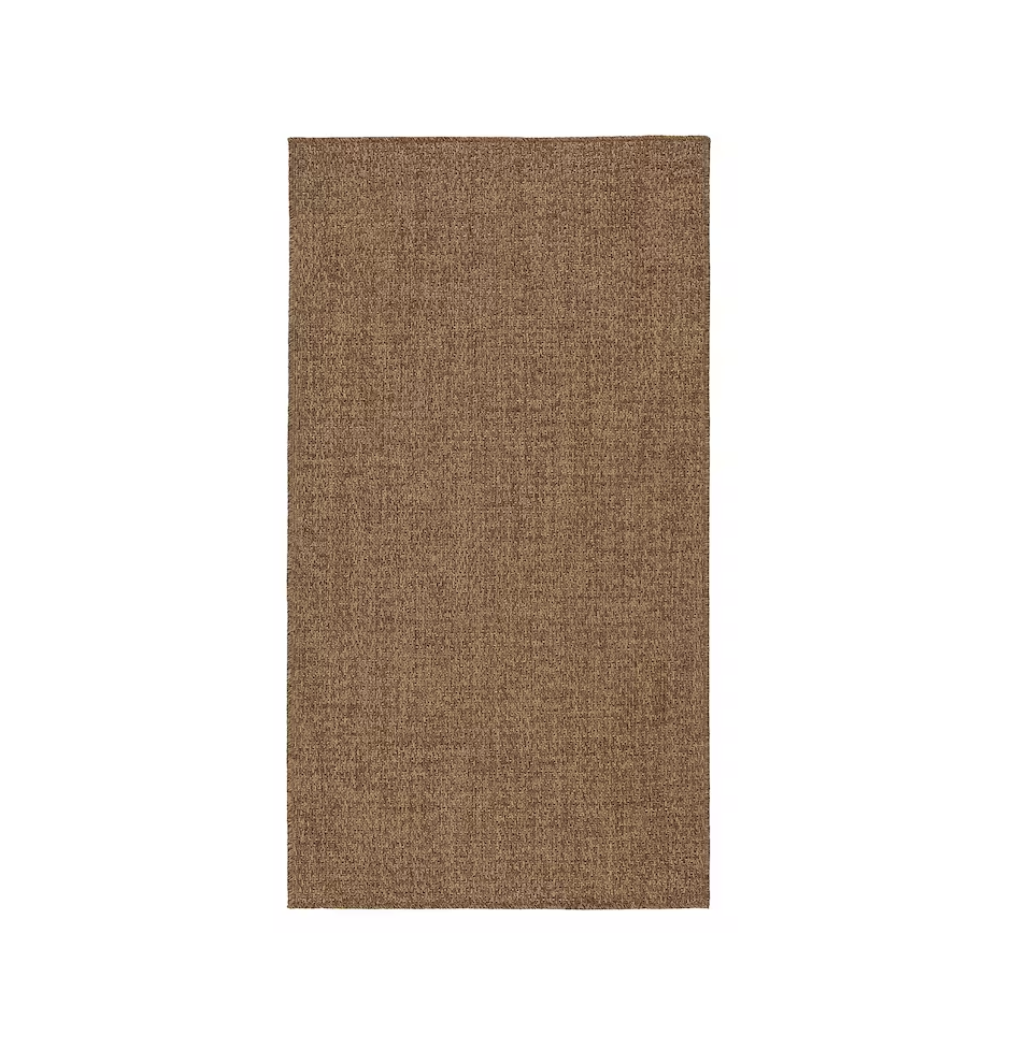 Lydersholm Rug Flatwoven - Medium Brown