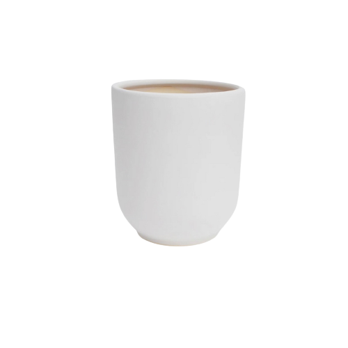 Modern Ceramic Pot Medium White