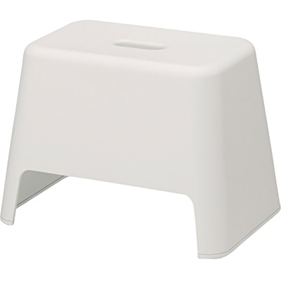 PP Bath Stool, White