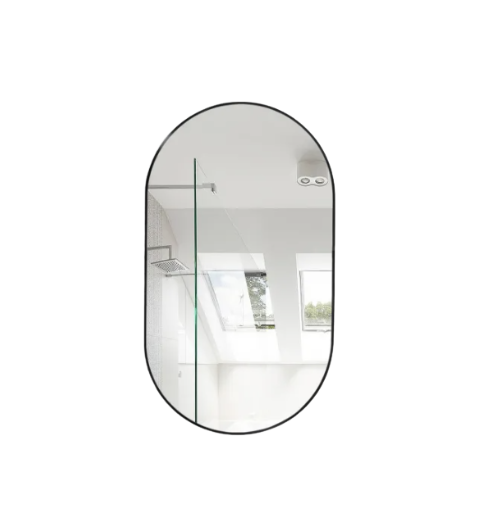 Washroom Oval Mirror
