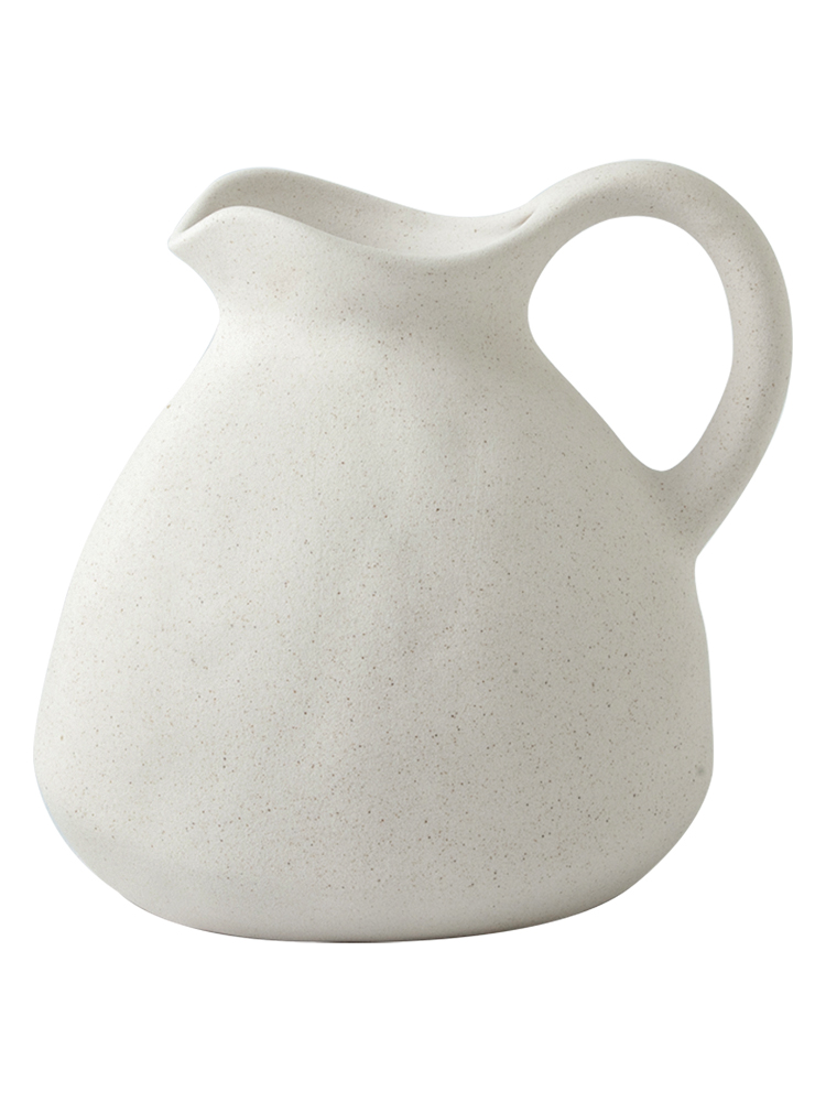 Cream Ceramic Flower Pot