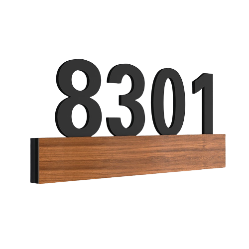 3D Customized House Number Plate