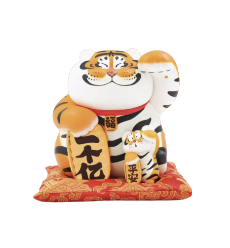 Fat Tiger Fortune Statue