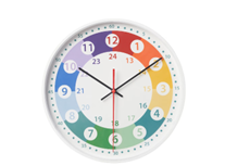 KORVTRÄD Wall Clock, Low-Voltage/Multicolour, 28cm