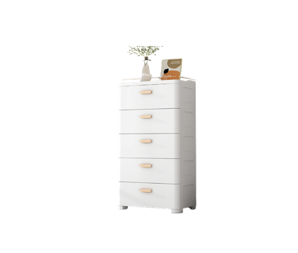 Easy Home White Storage Cabinet