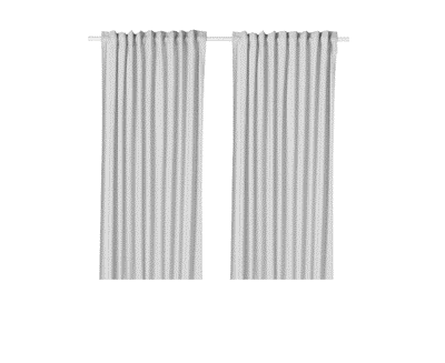 HANNALILL Curtains, 1 Pair, 145x250 cm