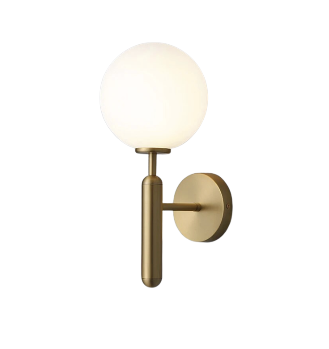 Modern Glass Ball Wall Light