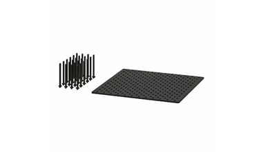 UPPDATERA Pegboard Drawer Organiser, Anthracite, 60cm