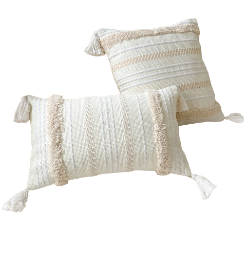 Tassel Rectangular Cushion