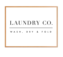 Laundry Poster Hanging Painting