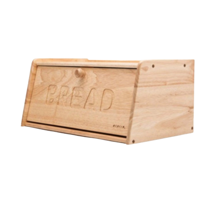 Wood Bread Box