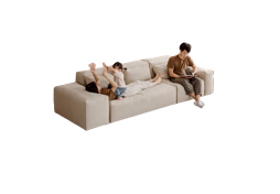 Low Fabric Sofa