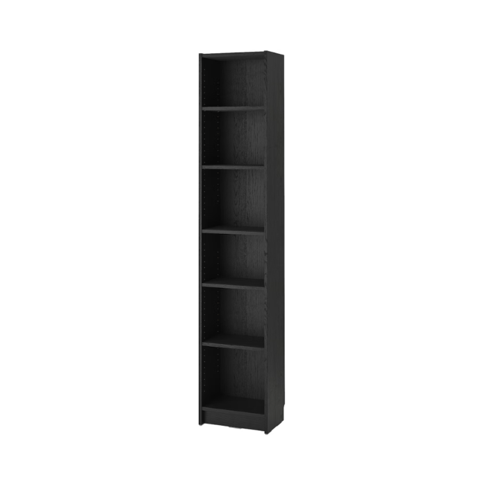 BILLY Bookcase, 40x28x202 cm -  Black Oak Effect