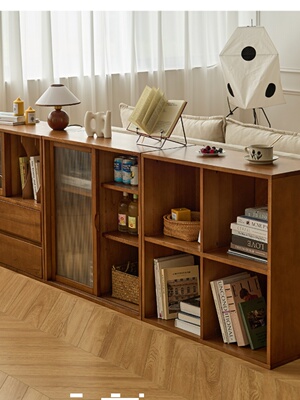 Taobao Solid Wood Bookshelf