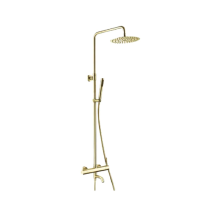 Zaffiro Brushed Gold Shower, PRS-5107SS 
