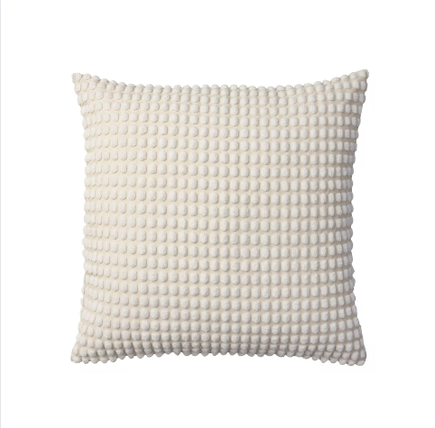 SVARTPOPPEL Cushion Cover, 26x26cm - Off-white