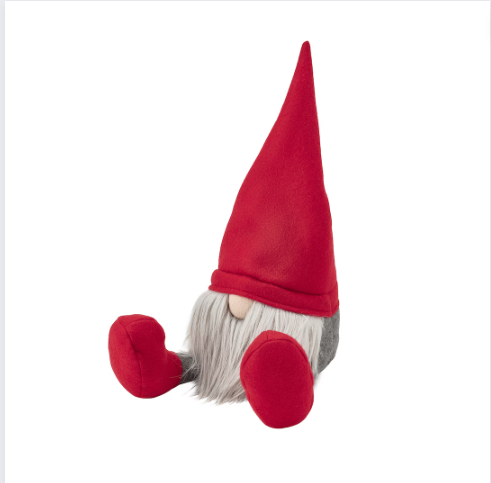 VINTERFINT Decoration, Santa Claus sitting/red, 31 cm