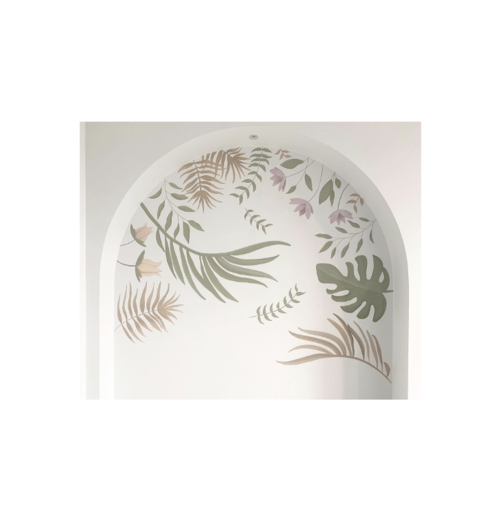 Hand Painted Wall Mural