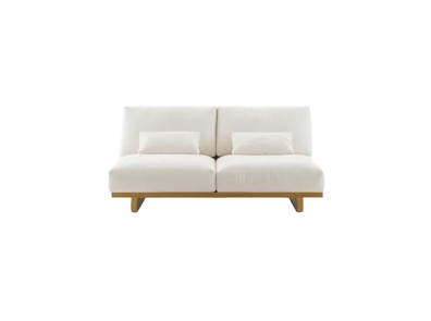 Mori Performance Fabric Armless 2 Seater Sofa