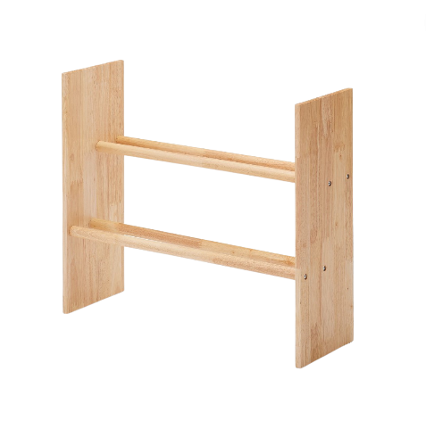 MUJI Rubberwood Slipper Rack