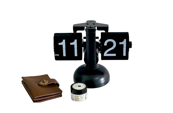 Black Flip Clock