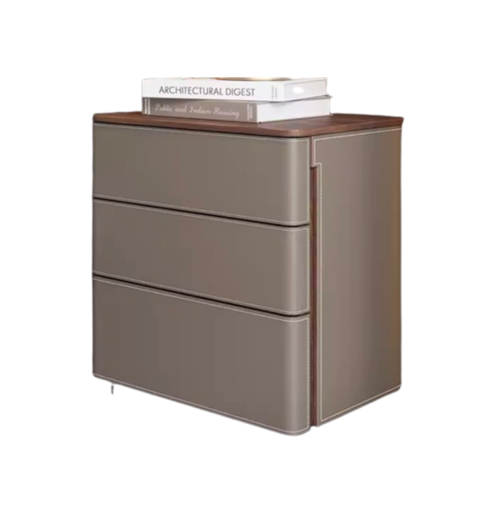 Leather Bedside Table