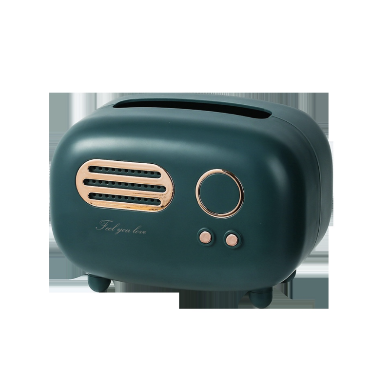 Retro Radio Tissue Box