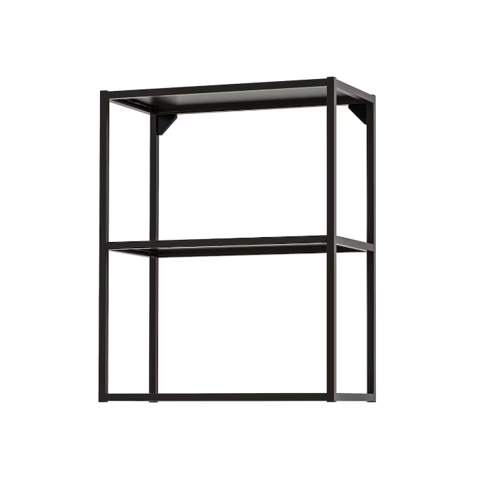 ENHET Wall Fr With Shelves, 60x30x75 cm - Anthracite