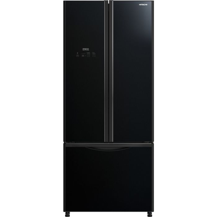 Hitachi 3-Door Fridge, RWB560P9MS-GBK, 465L
