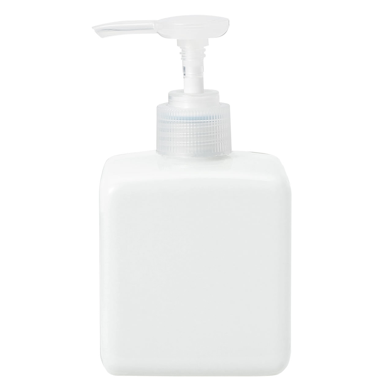 Porcelain Square Dispenser, White