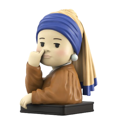 The Art of Picking: Girl with a Pearl Earring By Po Yun Wang